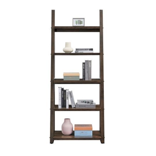 5 Tiers Of Black Shelves, Bookshelves, Storage Shelves, Bookshelves