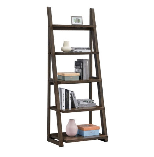 5 Tiers Of Black Shelves, Bookshelves, Storage Shelves, Bookshelves